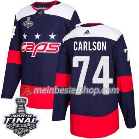 Washington Capitals John Carlson 74 2018 Stanley Cup Final Patch Adidas Stadium Series Trikot Authentic - Herren